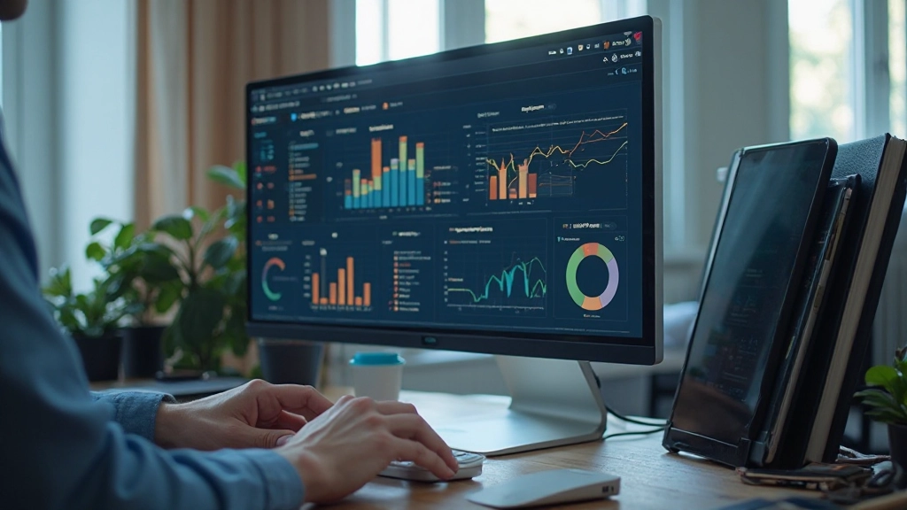 Test automation dashboard showing multiple device test results and performance metrics
