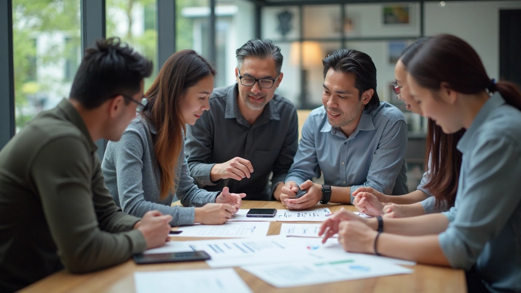 MobileFlow team discussing mobile-first strategy